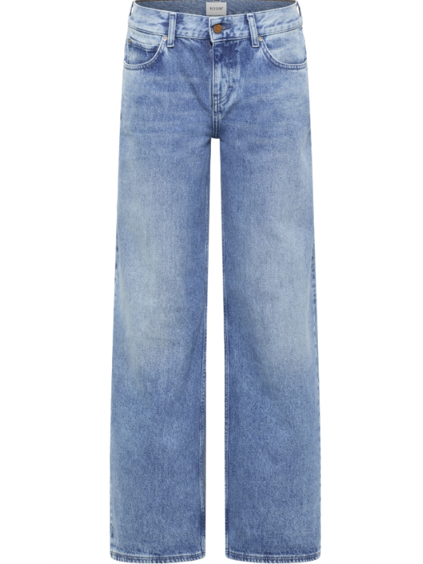 Mustang STYLE MEDLEY WIDE LEG - Relaxed fit jeans - blau/blauw Mustang STYLE MEDLEY WIDE LEG - Relaxed fit jeans - blau/blauw